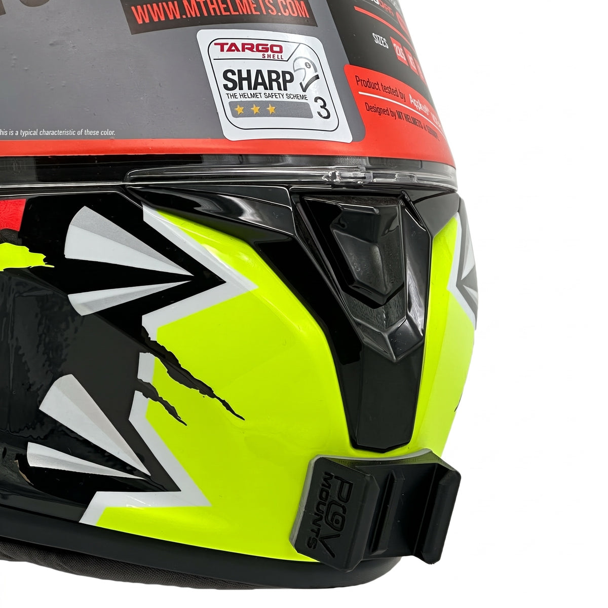 POV Mount para cascos MT Targo