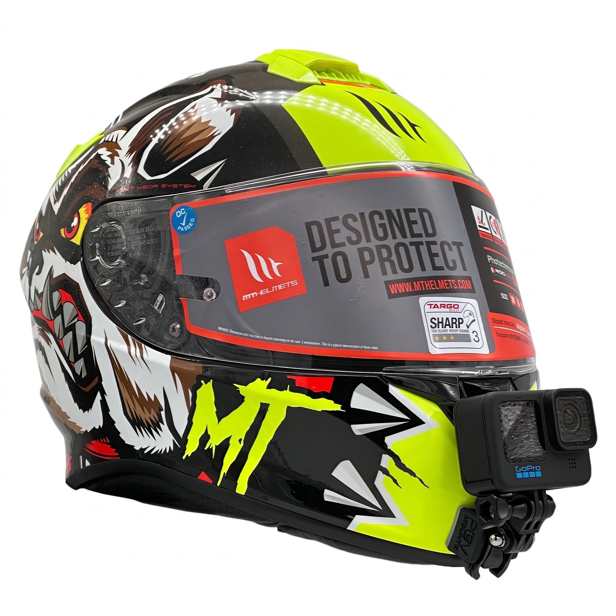 POV Mount para cascos MT Targo