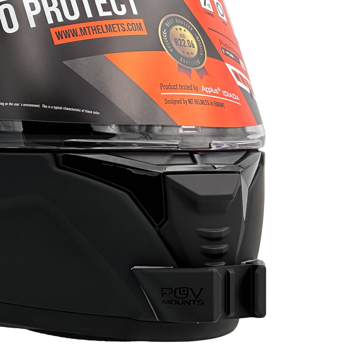 POV Mount for MT Helmets Thunder 4