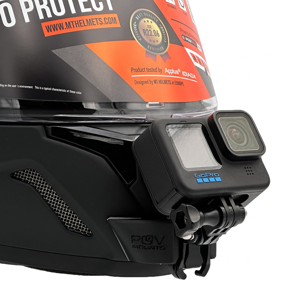 POV Mount for MT Helmets Thunder 4