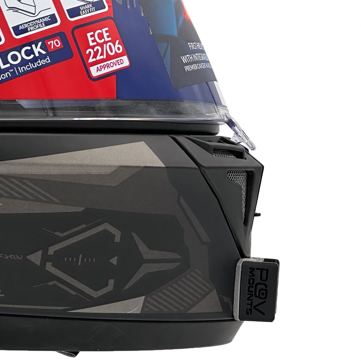POV Mount para Shark Skwal I3 / D-Skwal 3 / Skwal Cup