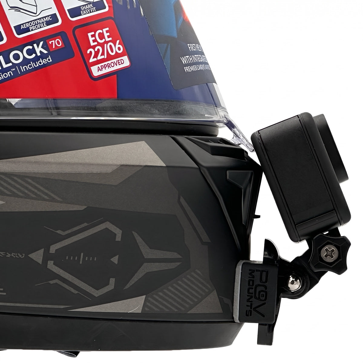POV Mount para Shark Skwal I3 / D-Skwal 3 / Skwal Cup
