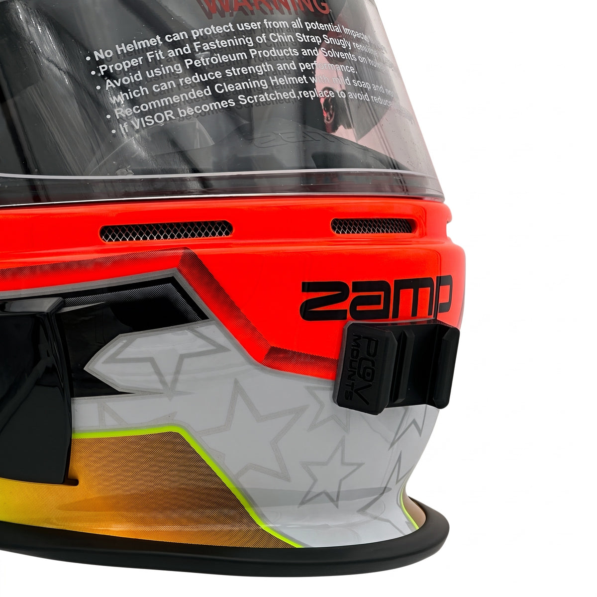 POV Mount para Zamp RZ 70E / RZ 88C / RZ 48 Youth